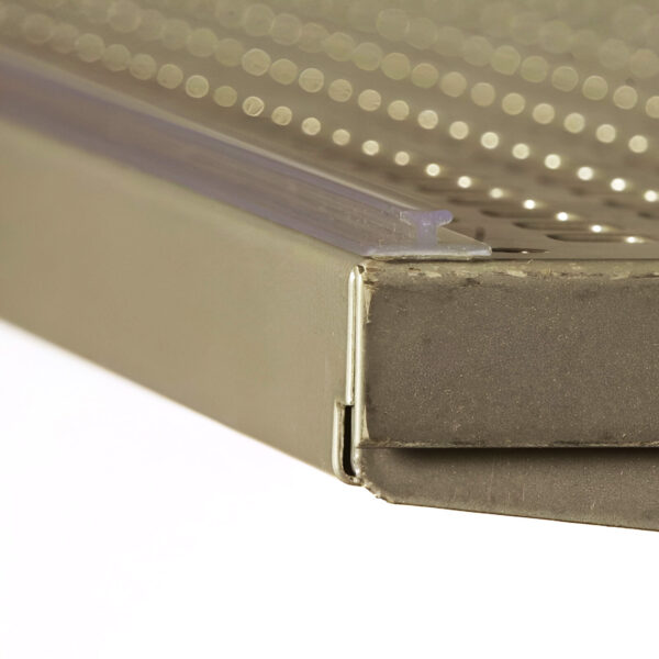 PROFIL ADEZIV TRANSPARENT CU SINA PT. SEPARATOR DE RAFTURI -STANDARD MAGAZIN