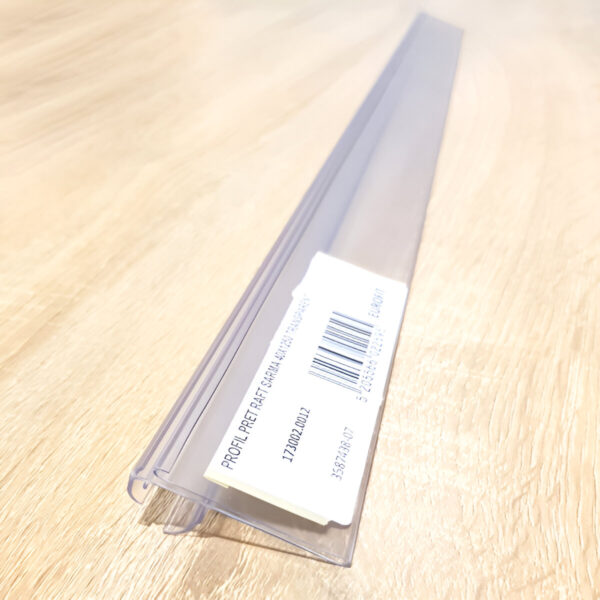 PROFIL BANDA SUPORT PRET PT. RAFT DE SARMA 40X625 MM TRANSPARENT