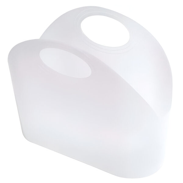 COS CUMPARATURI CU 2 MANERE 22 LITRI TRANSPARENT