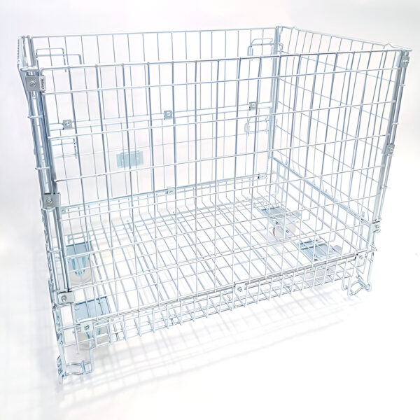 COS DE SARMA PLIABIL / BOXPALET METALIC PT. EUROPALET 80X120X100 CM