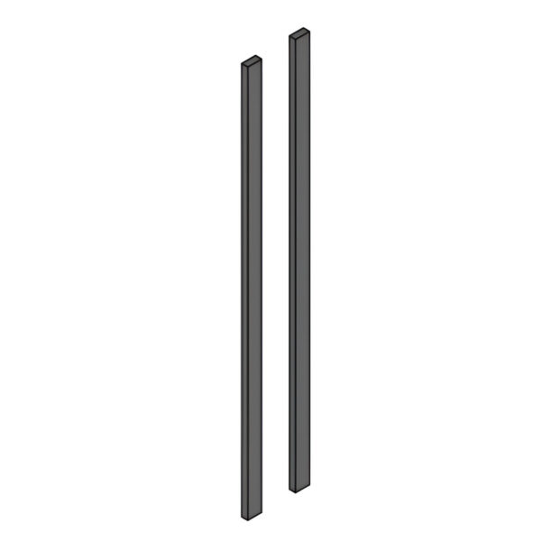 DISTANTIER MDF H220 CM PT PERETE SUPORT THIN LINE