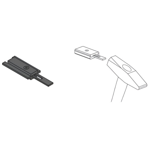 PANA METALICA PT FIXARE PANOU THIN LINE