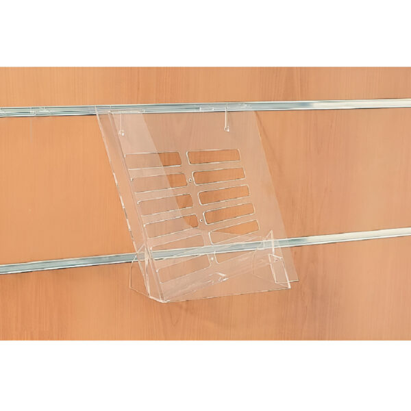 CUTIE PENTRU BROSURI FORMAT A4, PLEXIGLAS TRANAPARENT, PENTRU PANOU SLAT
