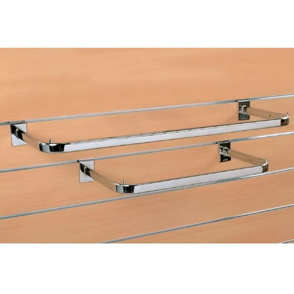 BARA DE HAINE 60X30 CROM PENTRU PANOU SLAT