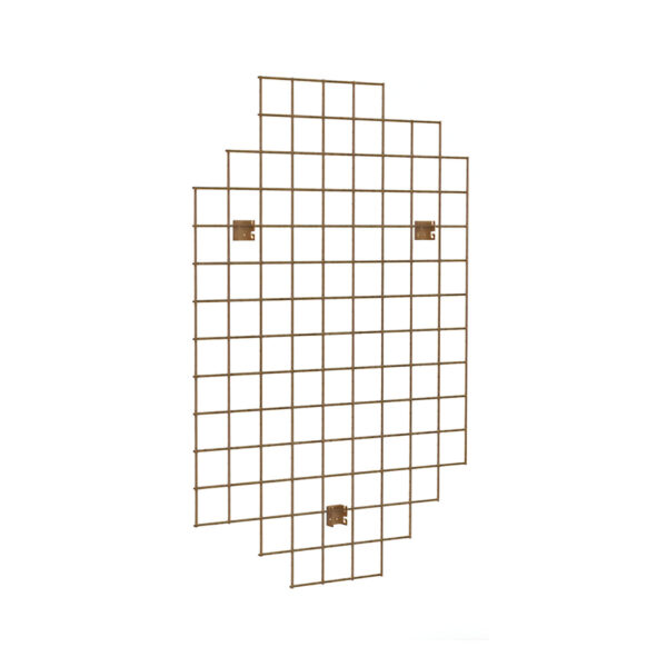 PANOU PLASA PENTRU PERETE PT. AGATARE MARFURI 140 X 90 CM F6 MM BRONZ MAGOT