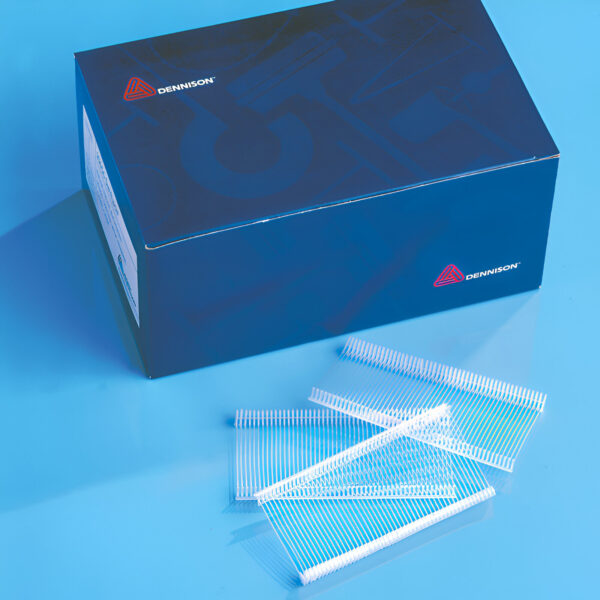 PINI CONECTORI DE PLASTIC ALB 5000 BUC L50 MM, PENTRU PISTOL ETICHETARE
