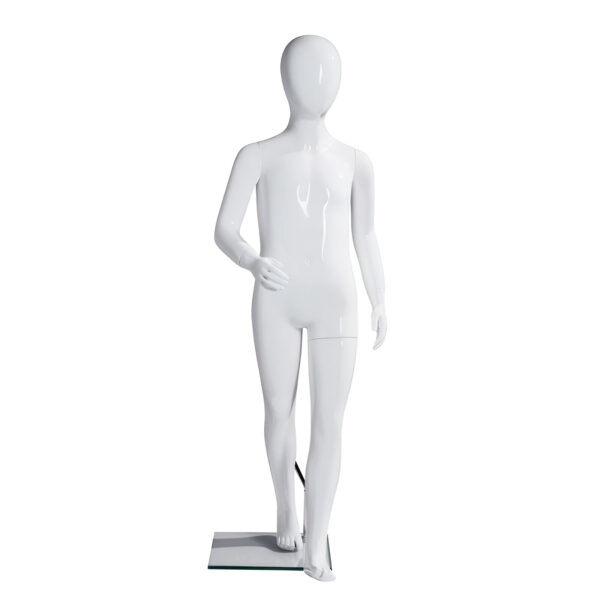 MANECHIN COPIL 6 ANI H125 CM, ALB LUCIOS, PLASTIC