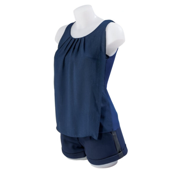 TRUNCHI PREZENTARE HAINE FEMEIE, FARA BRATE,ALB 82 CM