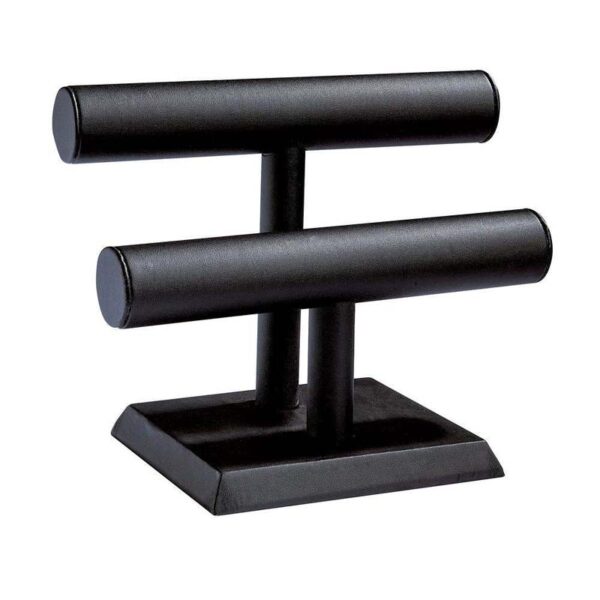 SUPORT PT.PREZENTARE BRATARI DUBLU 19X24X25 CM ALB