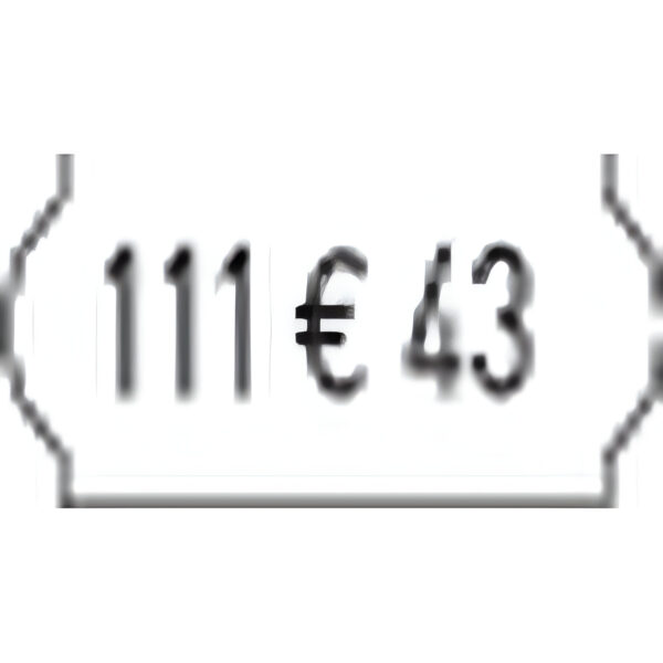 ETICHETE AUTOCOLANTE ALB PT. PISTOL ETICHET. CU IMPRIMARE PE 1 RAND (15000 BUC)