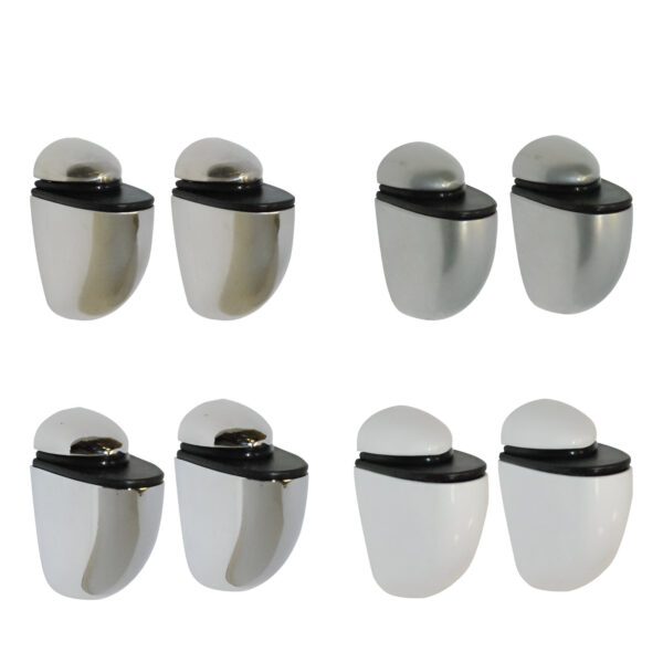 SUPORT PT. POLITE DE STICLA IN PERETE "MINI" REGLABIL 4-24 MM