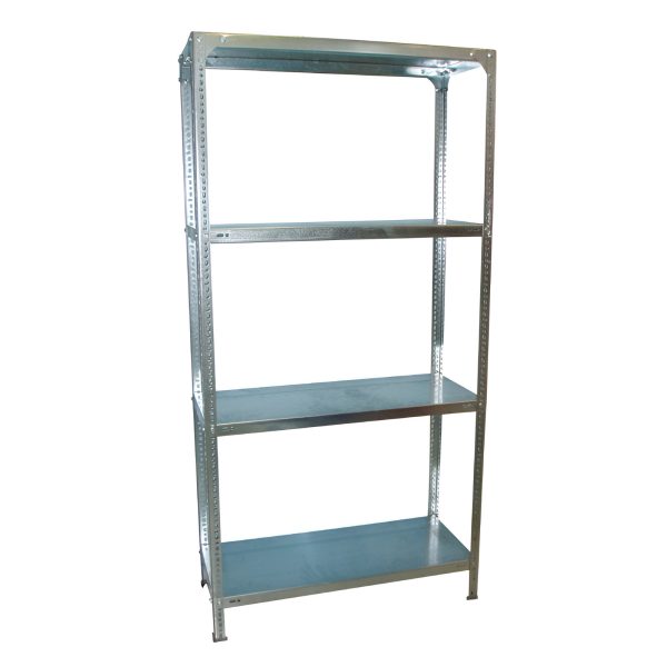 RAFT METAL "MAXI 40" CU 4 POLITE 183X92X38 CM GALVANIZAT 100 KG / POLITA