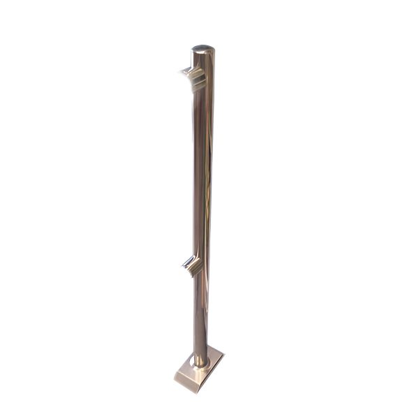 COLOANA PT. GHIDAJ ACCES MAGAZINE DIAMETRU 50 MM H107 CM CU 2 CONEXIUNI INOX