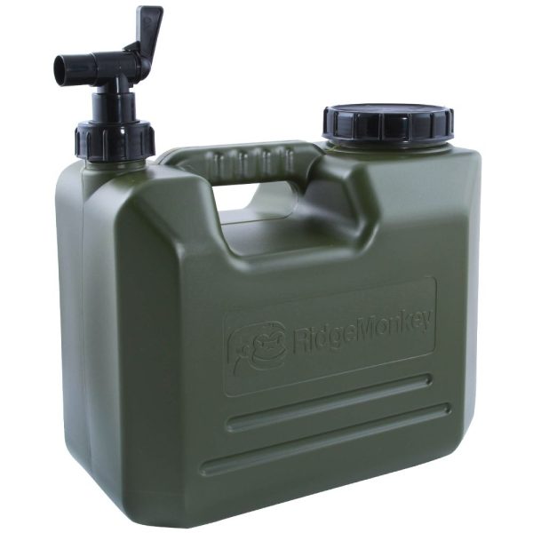 BIDON PORTABIL CU ROBINET RIDGEMONKEY HEAVY DUTY WATER CARRIER 10L, 32X18X28CM