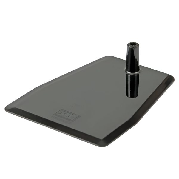 BAZA PLASTIC DELI, NEGRU 10X8 CM, PENTRU VITRINA DELICATESE