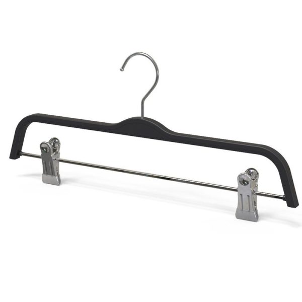 UMERASE CU CLEME DIN RASINA MELAMINATA, EFECT LEMN NEGRU,  37CM, SET 20 BUC