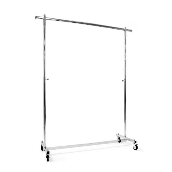 SUPORT UMERASE PLIANT, SOLID L150CM - INALTIME REGLABILA 118 - 190 CM, CROMAT