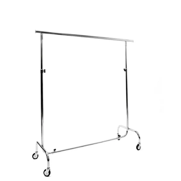 SUPORT UMERASE DREPT L150 CM, INALTIME REGLABILA 135-200 CM, CROMAT
