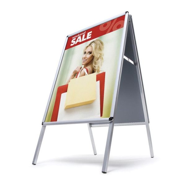 PEOPLE STOPPER - A-BOARD 50X70 CM CU PROFIL ALUMINIU DE 25 MM