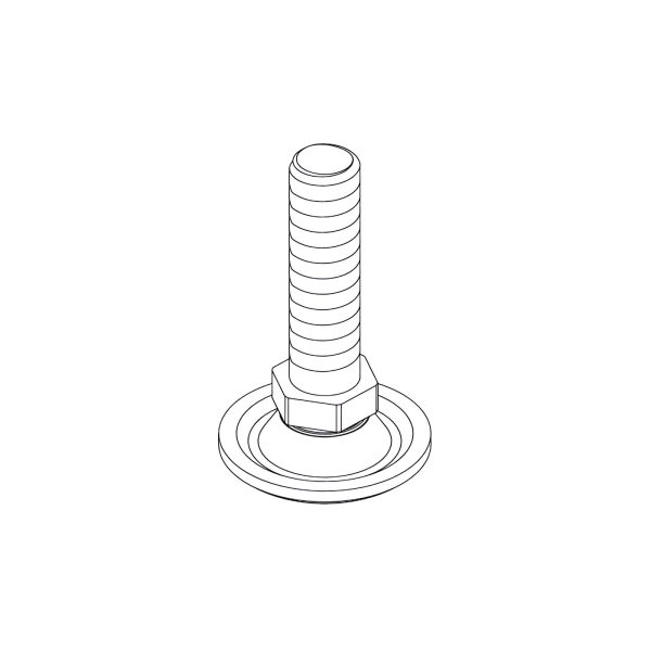 PICIOR F30 M10X60 ZINC PENTRU REGLARE INALTIME PICIOR SI COLOANA DE RAFT