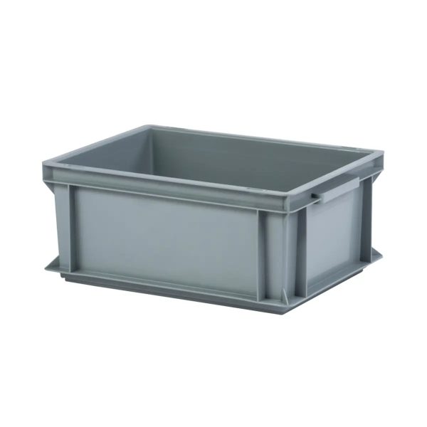 CUTIE GRI 400X300X170MM BAZA SI LATURI PLINE+MANERE