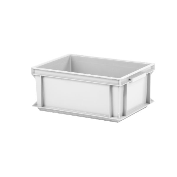 CUTIE ALBA 400X300X170MM BAZA SI LATURI PLINE+MANERE