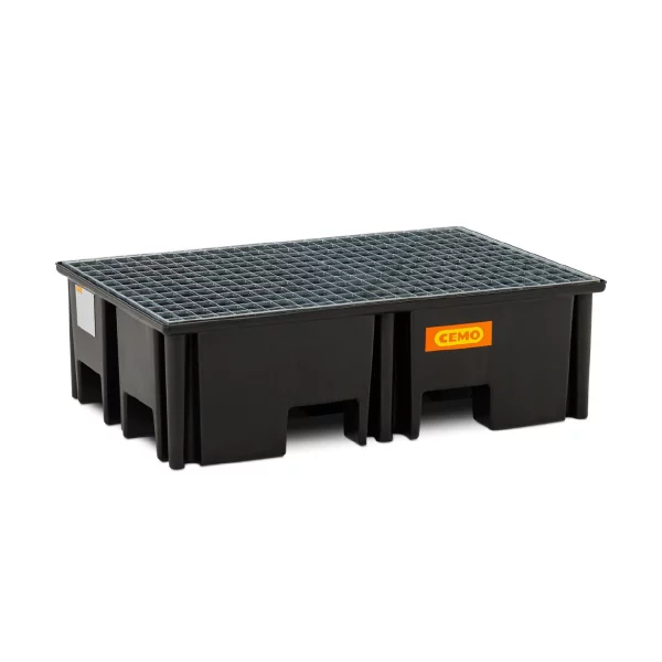 CUVA POLIETILENA 220LT/660KG 120X80X36 CM CU GRATAR GALVANIZAT