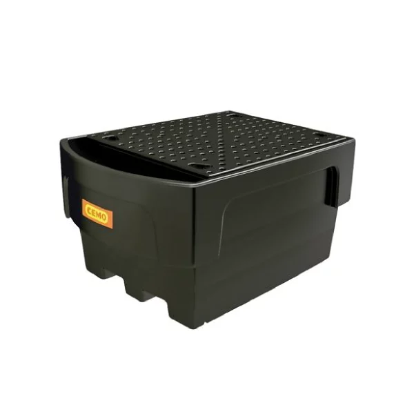 CONTAINER IBC 1100LT/1500 KG PE CU GRATAR PE 162X117X88 CM