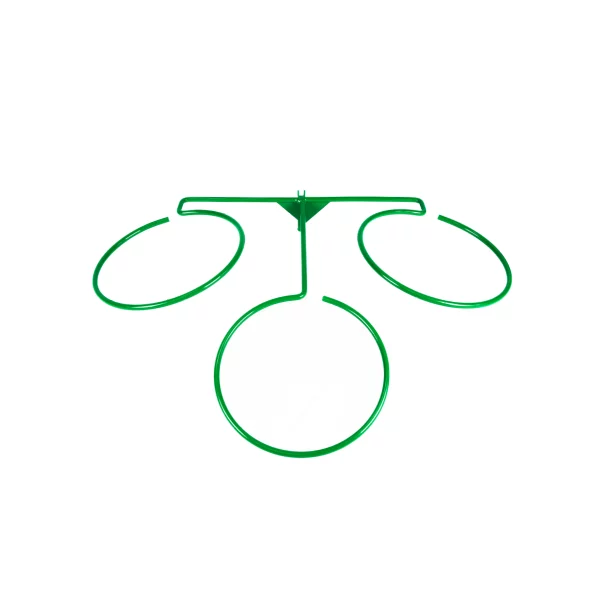 SUPORT GALEATA / GHIVECI 3 INELE PT STAND FLORI, DIAM. 220MM VERDE RAL6029