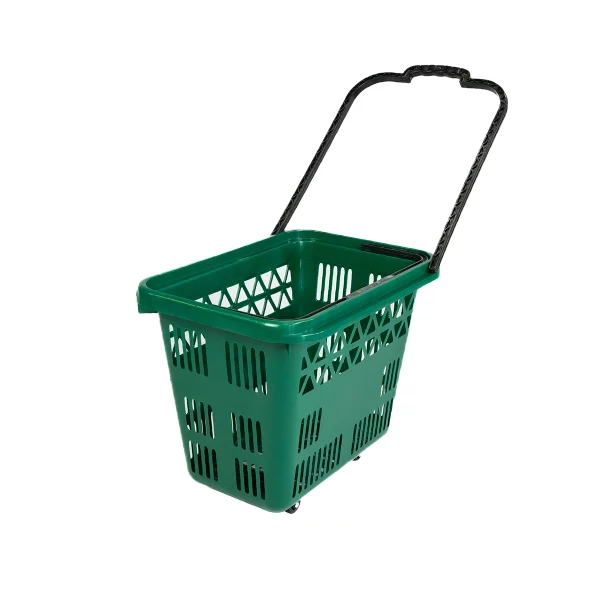 COS CUMPARATURI ROLLER CU 4 ROTI 54 LITRI VERDE GPL