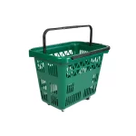 COS CUMPARATURI ROLLER CU 4 ROTI 54 LITRI VERDE GPL - imagine 2