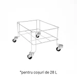 BAZA METALICA CU ROTI PT. STIVUIRE COSURI DE CUMPARATURI - imagine 3