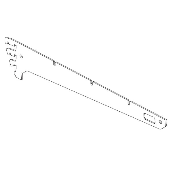SUPORT PT. POLITA, MONTARE IN COLOANA PAS 25 MM, REGLABIL 0?/-15? 40 CM GRI 7016