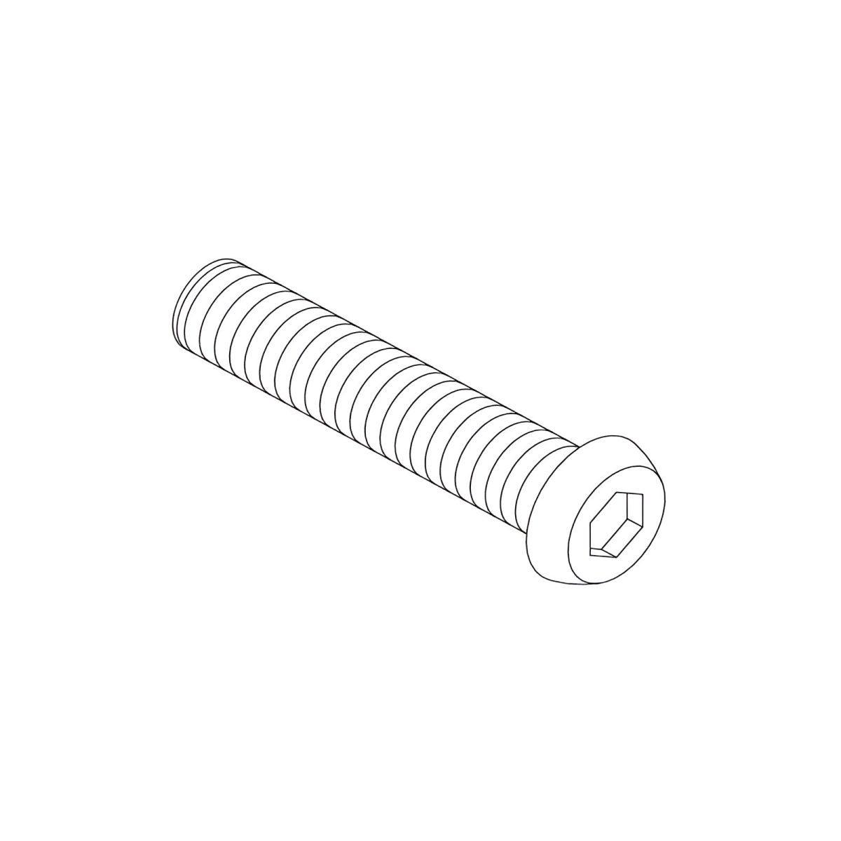 SURUB M10X50 ZINC PENTRU FIXARE PICIOR SI COLOANA DE RAFT - imagine 1