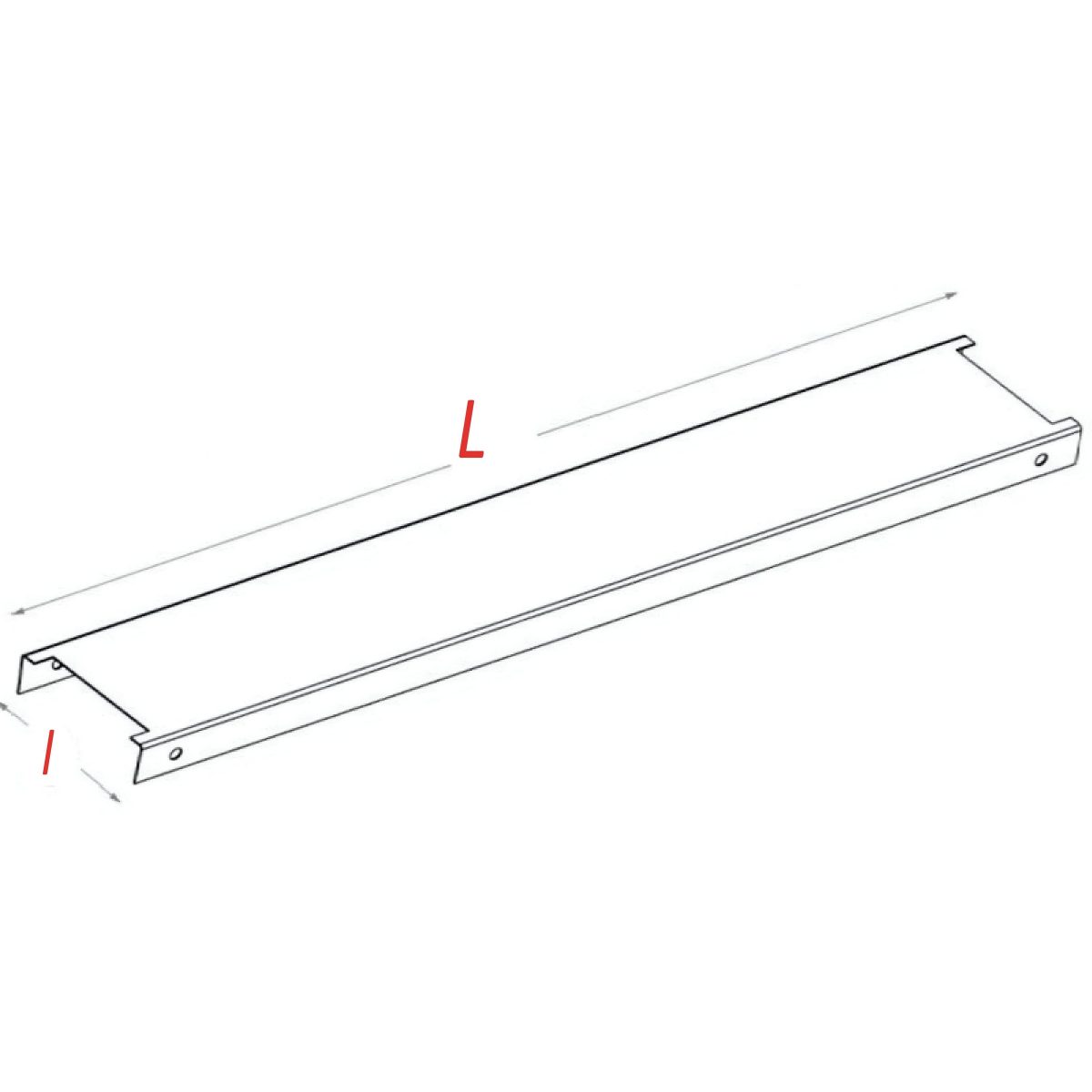 CAPAC DE GONDOLA RAFT STANDARD PT.MAGAZINE 60X30 MM - imagine 1