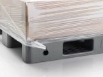 PALET PLASTIC SL1 HDPE 1200X800X120 MM MARGINE 7 MM BASALT GRI - imagine 4