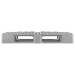 PALET PLASTIC H1 PE 1200X800X160 MM CU MARGINE 7 MM GRI - imagine 4