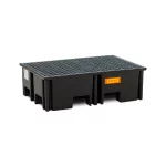 CUVA POLIETILENA 220LT/660KG 120X80X36 CM CU GRATAR GALVANIZAT