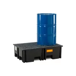 CUVA POLIETILENA 220LT/660KG 120X80X36 CM CU GRATAR GALVANIZAT - imagine 3