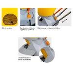 DITRIBUITOR DE NISIP CU ROTI. 35 LT. IMPRASTIERE 1-4 METRI - imagine 2