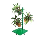 SUPORT GALEATA / GHIVECI PENTRU STAND FLORI, DIAM. 220MM VERDE RAL6029 - imagine 3