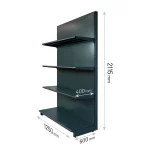MODUL DE PERETE H211,5 L125 (1 RAFT L50+4 RAFT L40) 7016