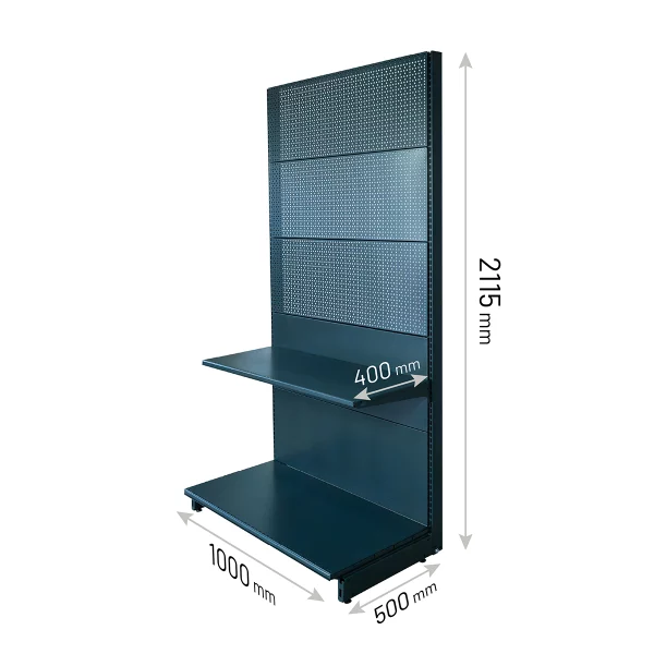 MODUL DE PERETE CU RL H211,5 L100 (1 RAFT L50+1 RAFT L40) 7016