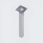 PICIOARE MASA / MOBILIER PATRATE 25X25 MM ELEMENT SYSTEM