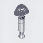 PICIOARE ROTUNDE DE MASA DIAMETRU 60 MM ELEMENT SYSTEM