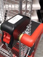 CARUCIOR TIP PLATFORMA TRANSPORT MARFA 300 KG , CU PLATFORMA DIN LEMN - imagine 3