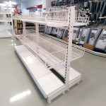 RAFT SARMA 1000X570X230 MM ALB RAL 9001 CU MONTARE IN COLOANA - imagine 3