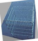 COS PT. PROMOMOTII MARFA PLIABIL, DIN SARMA 50X50 H70 CM CROMAT - imagine 2
