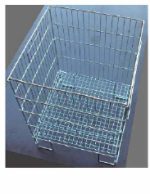 COS PT. PROMOMOTII MARFA PLIABIL, DIN SARMA 50X50 H70 CM CROMAT - imagine 3