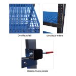 KIT RAFT SIMPLY INOX 1000X400X1840 MM CONTINUARE - imagine 3